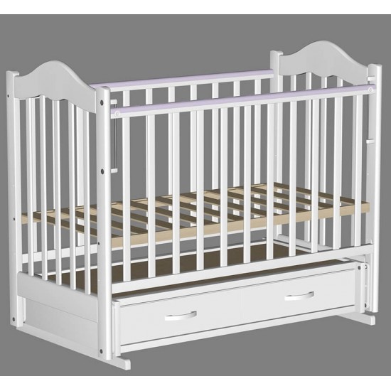 Кровать детская ВЕДРУСС КИРА 4 Белая