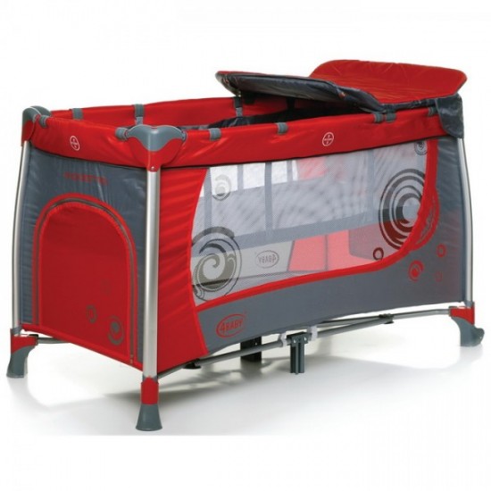 Манеж 4baby MODERNO red
