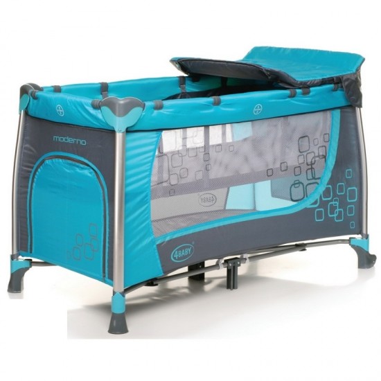 Манеж 4baby MODERNO blue
