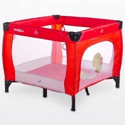 Манеж Caretero Quadra Red