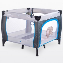 Манеж Caretero Quadra Grey
