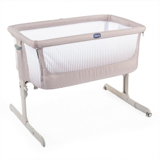 Кроватка Chicco Next2Me Air Dark Biege
