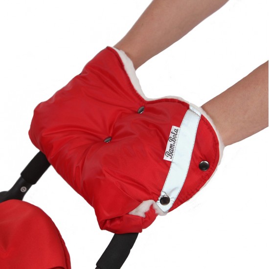 Муфта для коляски BAMBOLA Красная 