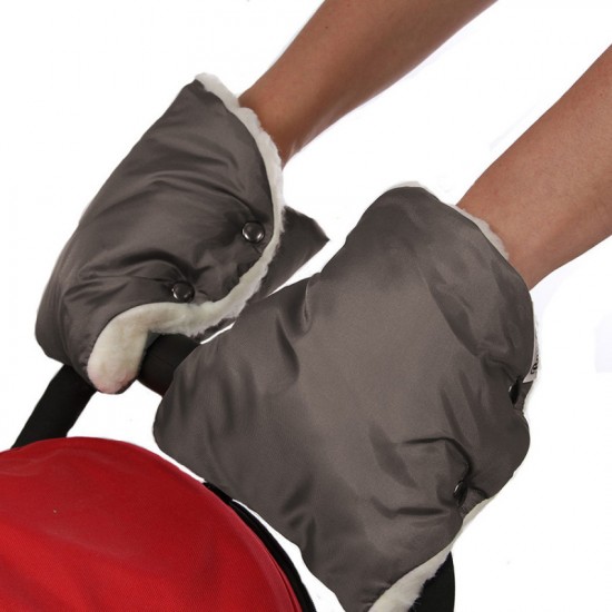 Муфты варежки для коляски BAMBOLA лайт Шоколад