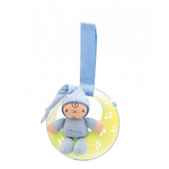 Подвеска Chicco Луна спокойной ночи голубая
