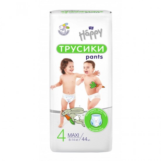 Подгузники-трусики Bella Baby Happy Maxi 8-14кг (44шт)
