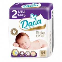 Подгузники Dada Premium Litle One 2 64шт (3-6 кг)