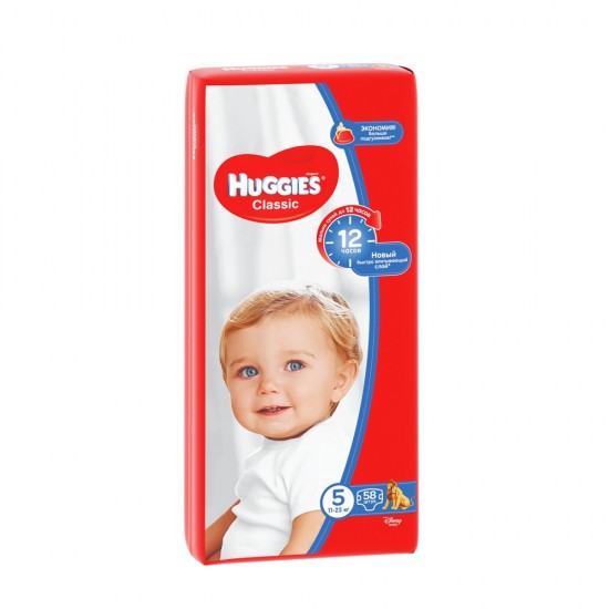 Подгузники Huggies Classic Giga 5 70шт (11-25кг)