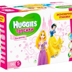 Подгузники-трусики Huggies 5 Disney Girl 96шт (13-17кг)