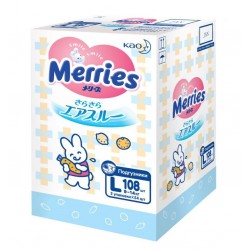 Подгузники Merries Box L 108шт (9-14 кг)