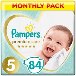 Подгузники-трусики Pampers Premium Care 5 Junior 84шт (11+кг)