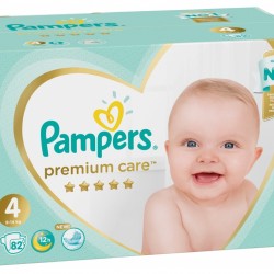 Подгузники Pampers Premium Care 4 Maxi 82шт (9-14кг)