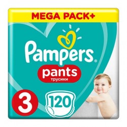 Подгузники-трусики Pampers Pants 3 Midi 120шт (6-11кг)