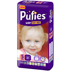 Подгузники Pufies Baby Art&Dry Junior 52 11-20 кг