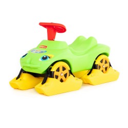 Каталка Полесье Мой любимый автомобиль многофункциональная (зелёная) 44648