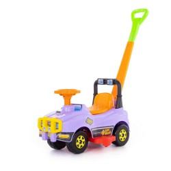 Автомобиль Джип каталка с ручкой №4 Полесье 71989 сиреневый