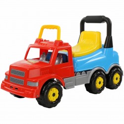 Каталка автомобиль Буран №2 Полесье красно/голубая 43801