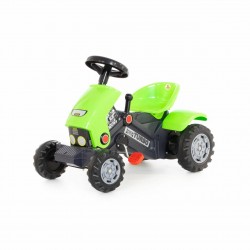 Детская каталка трактор с педалями Turbo 2 Полесье 52735