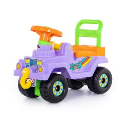 Игрушечный джип/каталка Полесье 4х4 сиреневый 62802