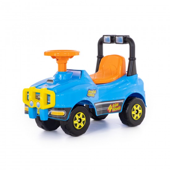Игрушечный автомобиль Джип каталка голубой Полесье 62840