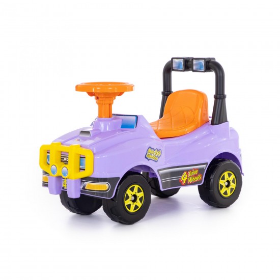 Игрушечный автомобиль Джип каталка сиреневый Полесье 62864