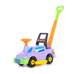 Игрушечный автомобиль каталка Пикап с ручкой сиреневый Полесье 	63045