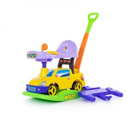 Игрушечный автомобиль каталка Пикап жёлтый Полесье 63083