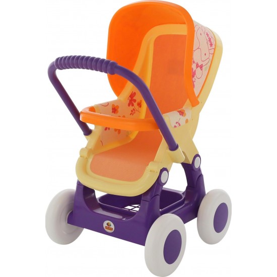 Детская игрушечная коляска для кукол №2 прогулочная Полесье 48158