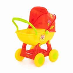 Детская игрушечная коляска для кукол Три кота №2 Полесье 71446