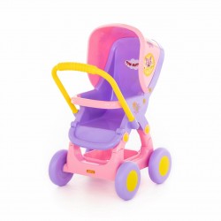 Детская игрушечная коляска для кукол прогулочная Три кота №1 Полесье 71453