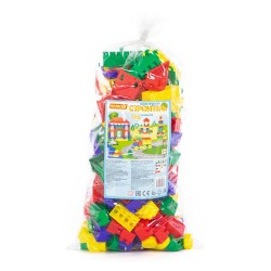 Детский конструктор Полесье Строитель Гигант 175 элементов арт 0569