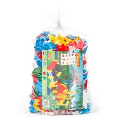 Детский конструктор Полесье Зоопарк (235 элементов) в мешке арт 0828