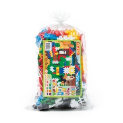 Конструктор Полесье Семья 235 элементов  (в мешке) арт 0927