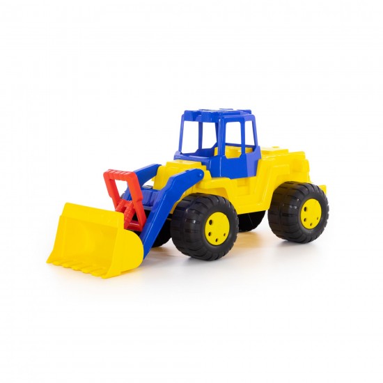 Игрушечный трактор погрузчик Великан Полесье 38081