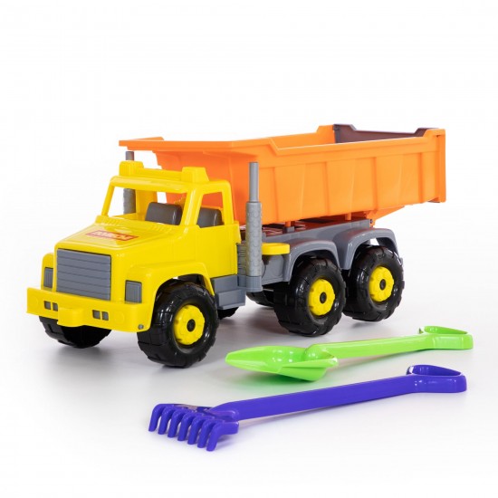 Супергигант автомобиль самосвал/лопата большая/грабли большие Полесье 5557