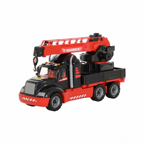 Игрушечный автомобиль кран с поворотной платформой MAMMOET 205-01 Полесье 56771