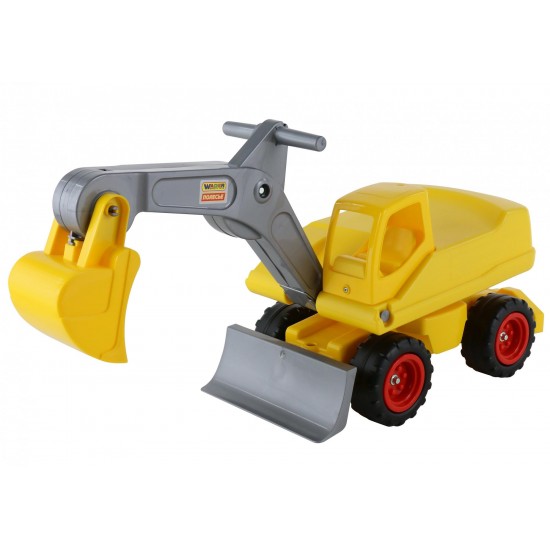 Игрушечный мега экскаватор колёсный Полесье 38050