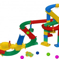 Игровой набор №2 Полесье горка для шариков 38265