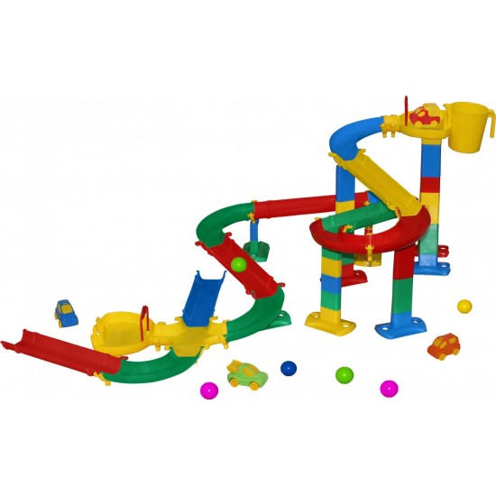 Игровой набор №2 Полесье горка для шариков 38265