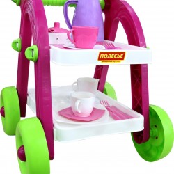 Детский игровой набор сервировочный столик STARS CHEF Полесье 44655