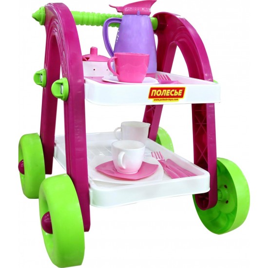 Детский игровой набор сервировочный столик STARS CHEF Полесье 44655