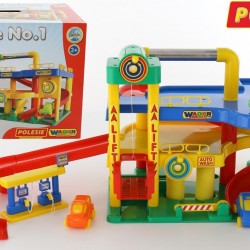 Игровой набор гараж №1 с автомобилями Полесье 37824