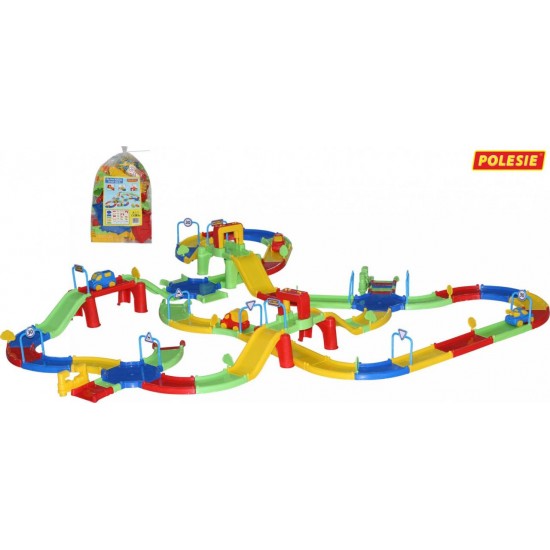 Игрушечный набор Полесье гоночный трек №4 40206