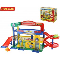 Игровой набор гараж №1 Премиум с автомобилями Полесье 40398