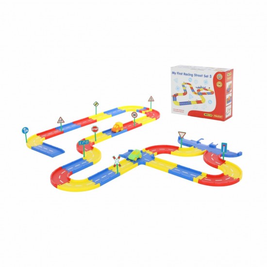 Игрушечный набор Полесье гоночный трек №5 44730