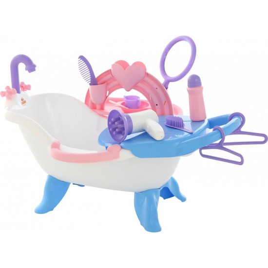 Детский игровой набор для купания кукол №2 с аксессуарами Полесье 47250