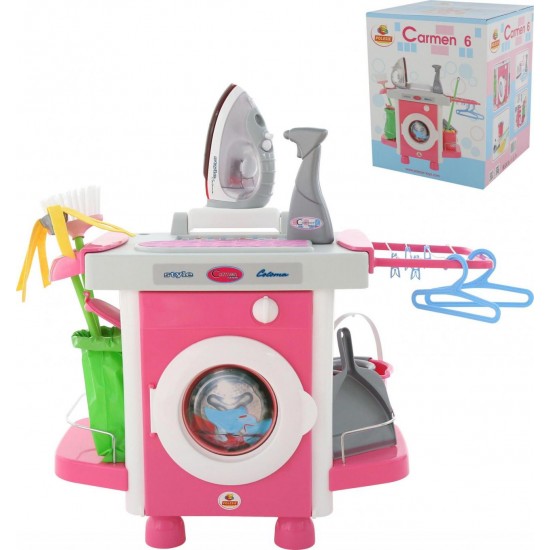 Детский игровой набор Carmen №6 с аксессуарами и утюжком Полесье 58850