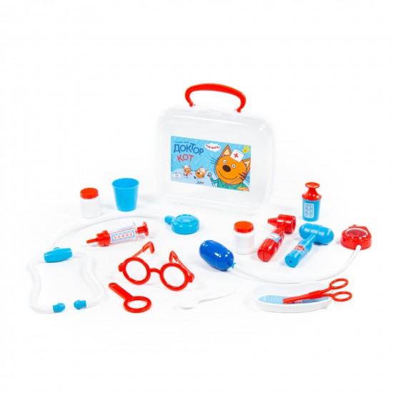 Детский игровой набор Три Кота Доктор Полесье 65346