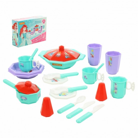 Детский игровой набор Disney Принцесса Ариэль Готовим вместе Полесье 71026