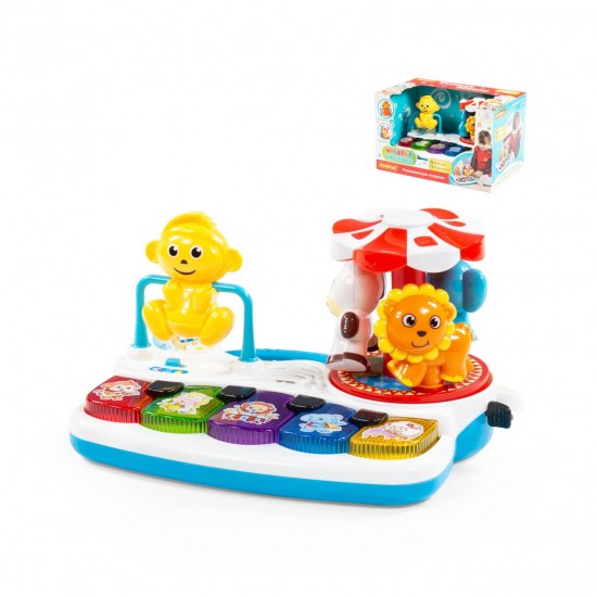 Игрушка развивающая Весёлое пианино (в коробке) Полесье 77097